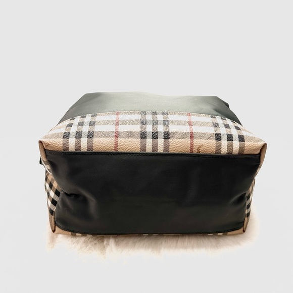 BURBERRY Vintage Authentic Womens/Mens Toiletry/Travel/Cosmetic Bag Large - Picture 3 of 9